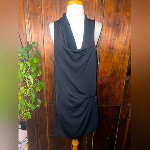 Helmut Lang Draped Mini Dress